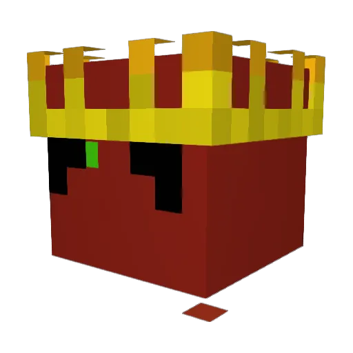 jaiithepred Minecraft avatar head, 3D render