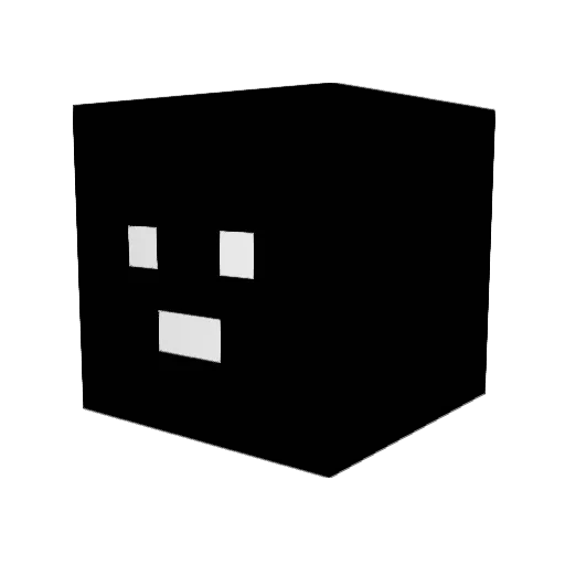 jail_pt_2 Minecraft avatar head, 3D render