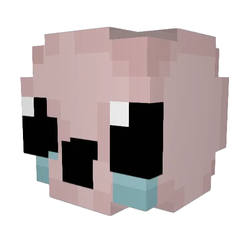 jaimeopto46 Minecraft avatar head, 3D render