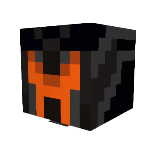jaimevk2 Minecraft avatar head, 3D render