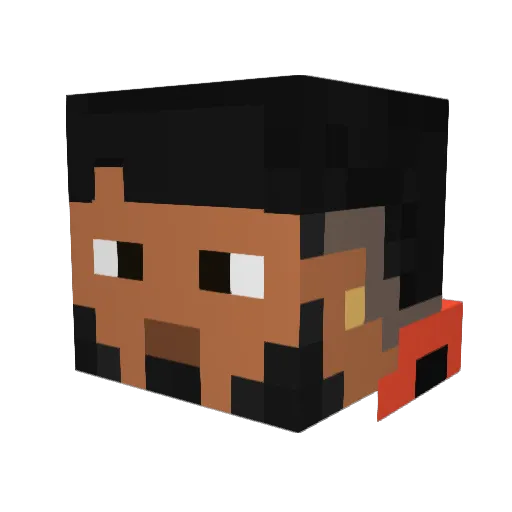 jairo6528 Minecraft avatar head, 3D render