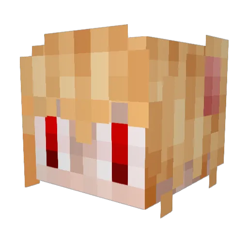 jaja_ez Minecraft avatar head, 3D render