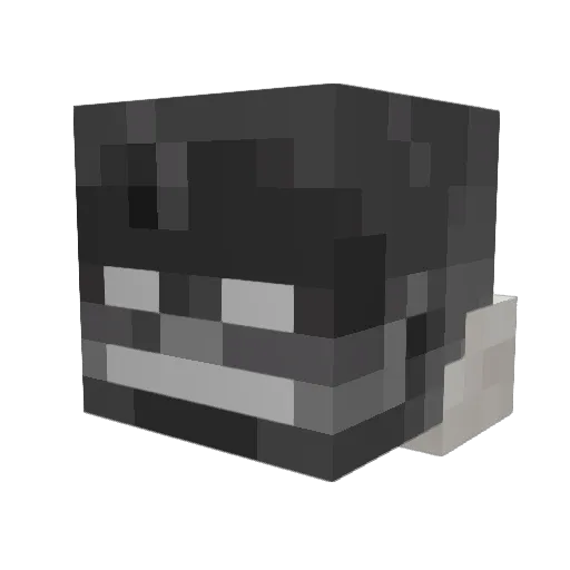 jajaharbikilla Minecraft avatar head, 3D render