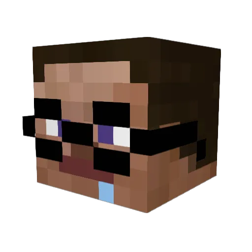 jajamaru_desu Minecraft avatar head, 3D render