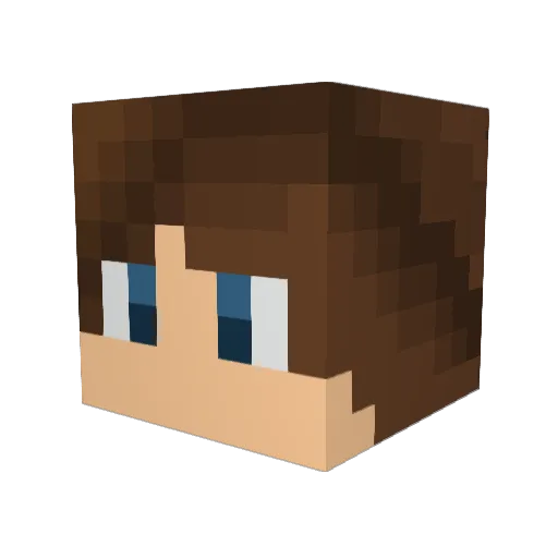 jajan328 Minecraft avatar head, 3D render