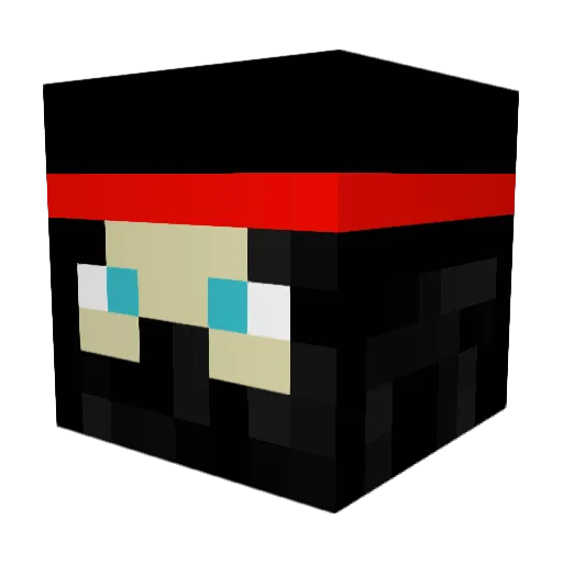 jajopower_ Minecraft avatar head, 3D render