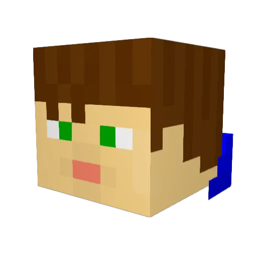 jake151525 Minecraft avatar head, 3D render