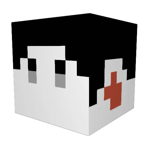 jake26042009 Minecraft avatar head, 3D render