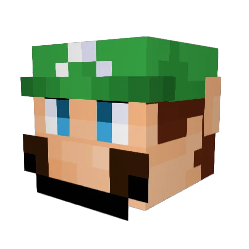 jake60321 Minecraft avatar head, 3D render