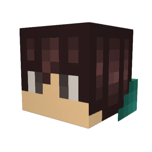 jake_boy90 Minecraft avatar head, 3D render