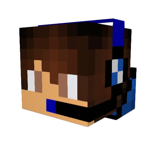 jake_gd00 Minecraft avatar head, 3D render