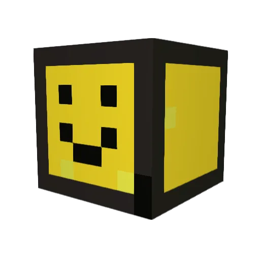 jakeclose Minecraft avatar head, 3D render