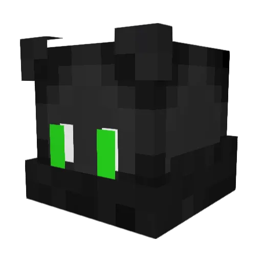 jaked2017 Minecraft avatar head, 3D render