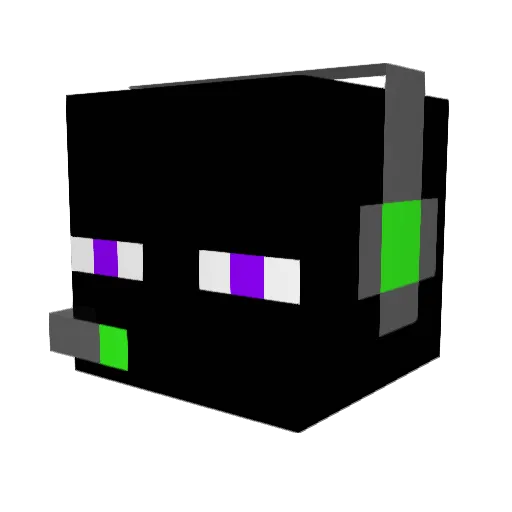 jakeed15 Minecraft avatar head, 3D render