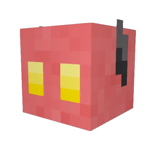 jakehayford03 Minecraft avatar head, 3D render