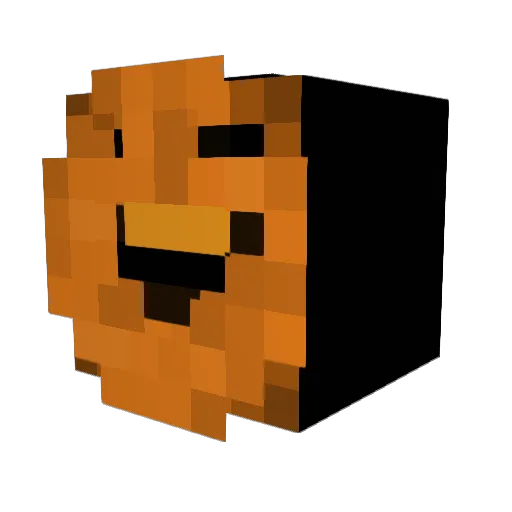 jakeispikachu Minecraft avatar head, 3D render
