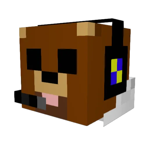 jakejanson Minecraft avatar head, 3D render
