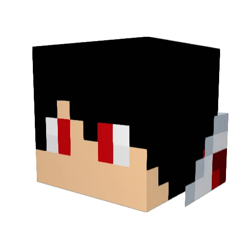 jakekill90 Minecraft avatar head, 3D render