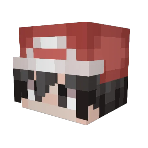 jakekpo73 Minecraft avatar head, 3D render