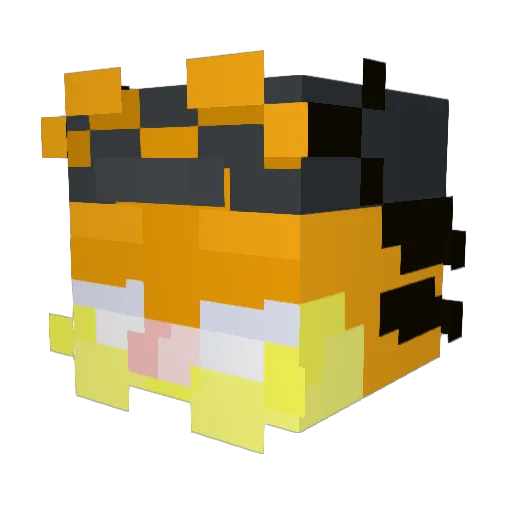 jakenm_1 Minecraft avatar head, 3D render
