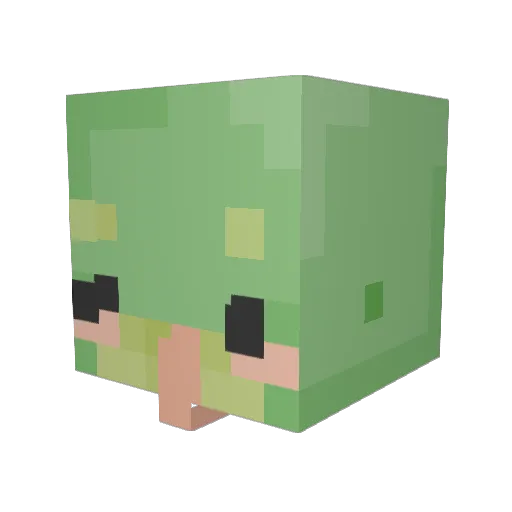 jakepalexander Minecraft avatar head, 3D render