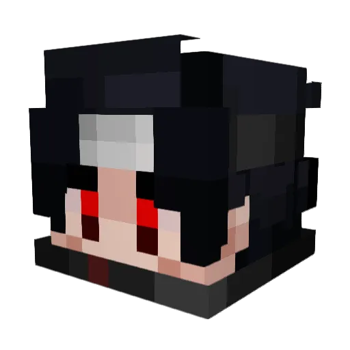 jakersh95 Minecraft avatar head, 3D render