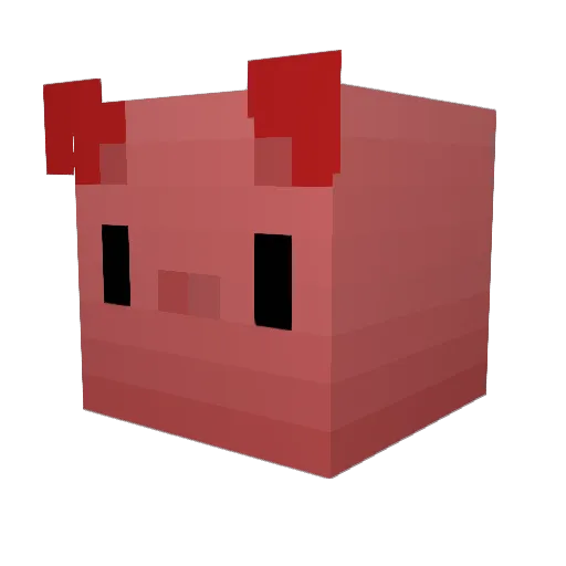 jakethecake12343 Minecraft avatar head, 3D render