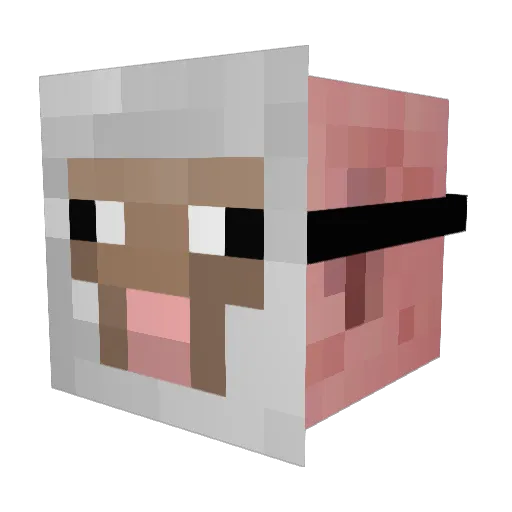 jakethesnake88 Minecraft avatar head, 3D render