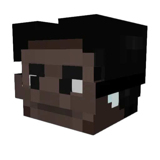 jakeybabs11 Minecraft avatar head, 3D render