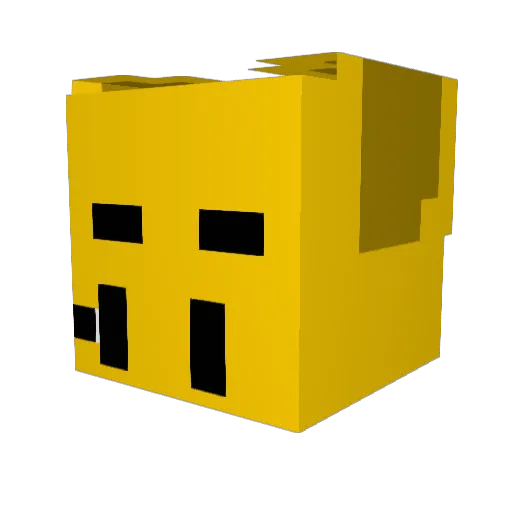 jakeywakeyshakey Minecraft avatar head, 3D render