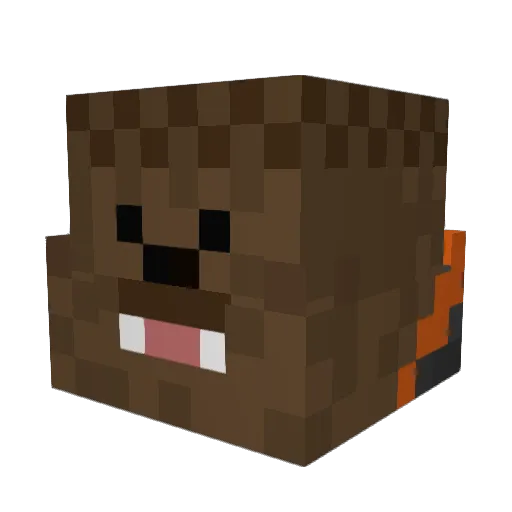 jakie_54 Minecraft avatar head, 3D render