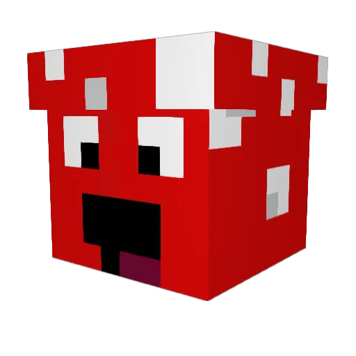jakiilli Minecraft avatar head, 3D render