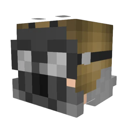 jakim626 Minecraft avatar head, 3D render