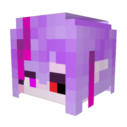 jakintnt Minecraft avatar head, 3D render