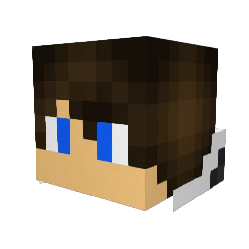 jakob2707 Minecraft avatar head, 3D render