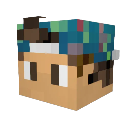jakob_1804 Minecraft avatar head, 3D render
