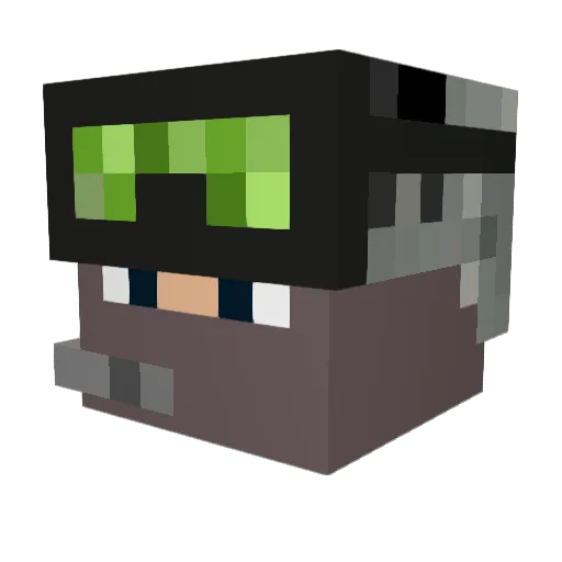 jakobscott11 Minecraft avatar head, 3D render