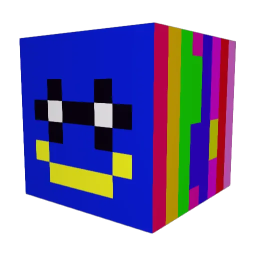 jaleobrt Minecraft avatar head, 3D render