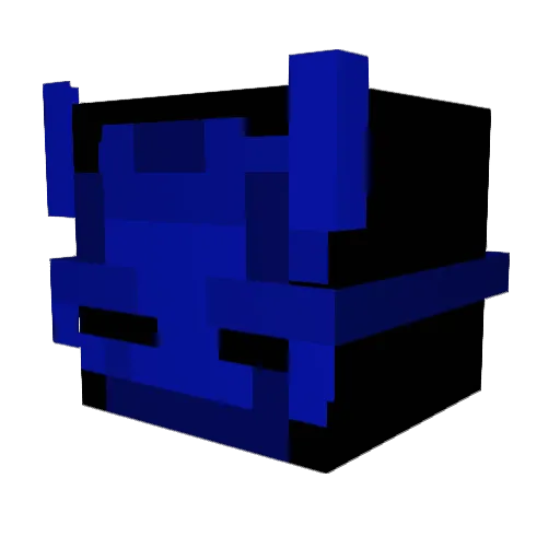 jalicee Minecraft avatar head, 3D render