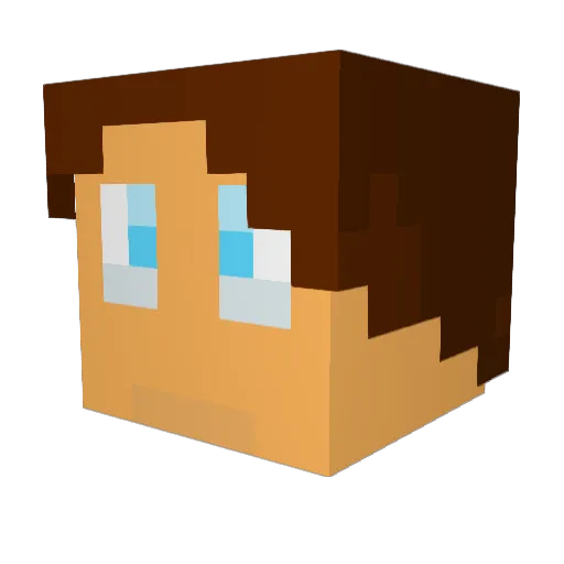 jalonjester Minecraft avatar head, 3D render