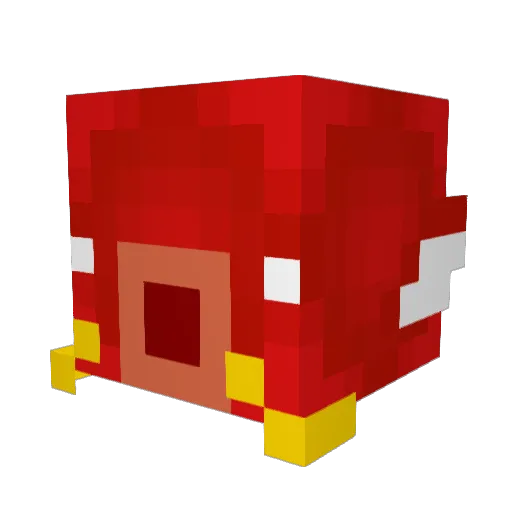 jaloo Minecraft avatar head, 3D render