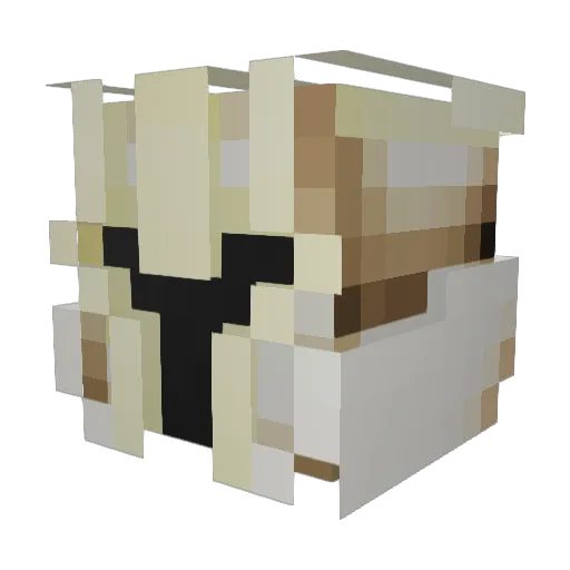 jam473 Minecraft avatar head, 3D render