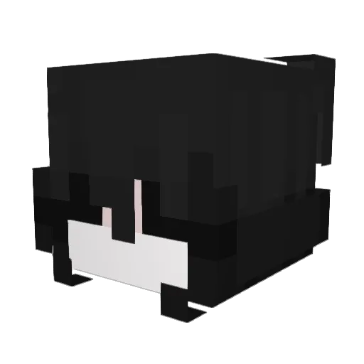 jamaaaa_ Minecraft avatar head, 3D render