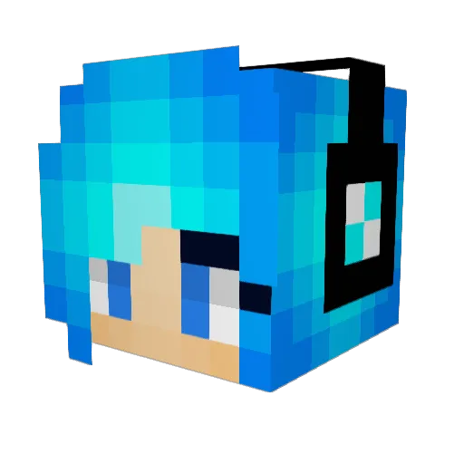 jambana8 Minecraft avatar head, 3D render