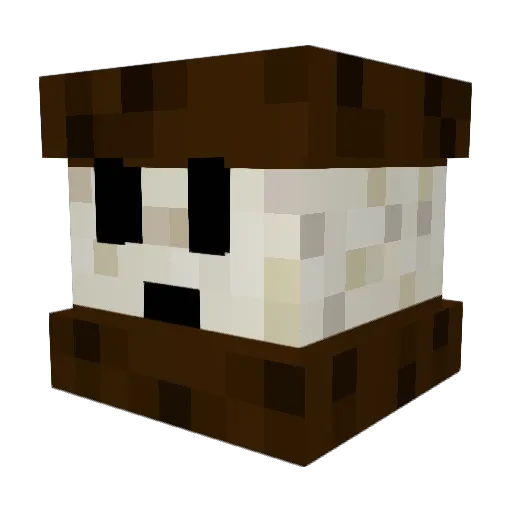 jamboi69 Minecraft avatar head, 3D render