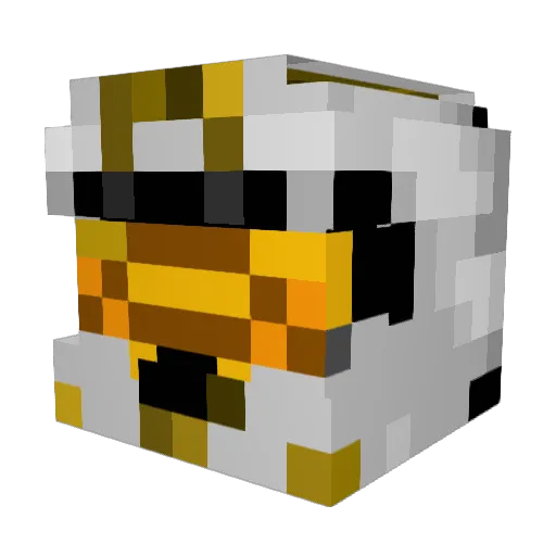 jamdog99 Minecraft avatar head, 3D render