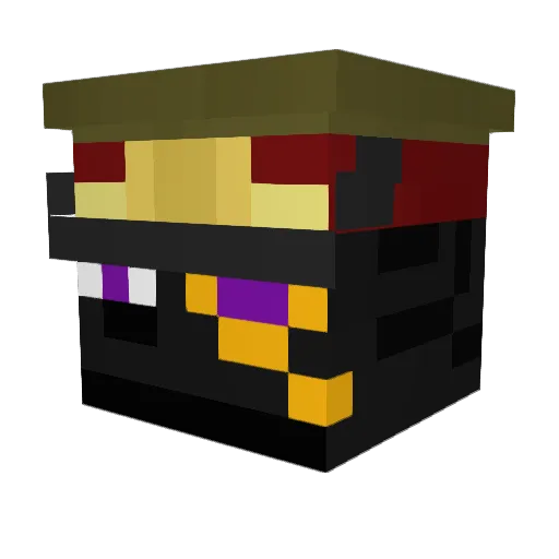 jamer431 Minecraft avatar head, 3D render