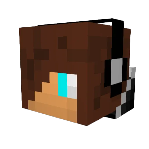 james21006 Minecraft avatar head, 3D render