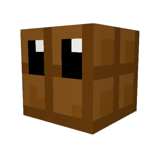 james4124 Minecraft avatar head, 3D render