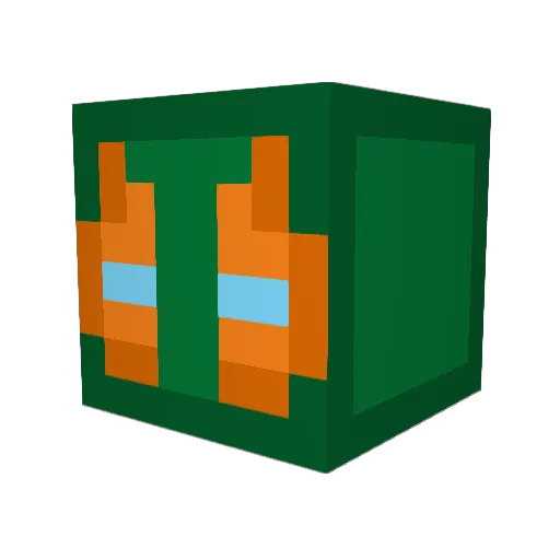 Minecraft-Avatar von james_zero: Kopf als 3D-Render